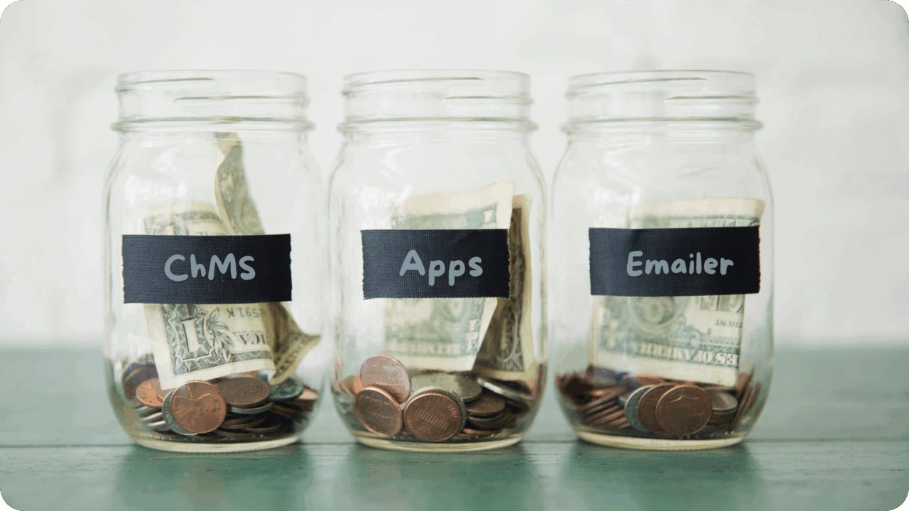 Church software costs